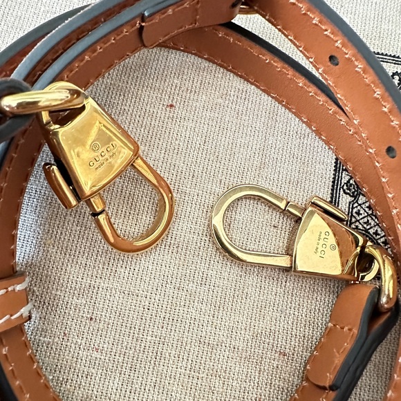 Gucci Diana Leather Bamboo handle Small Tote bag in two tone geometric - Picture 14 of 16